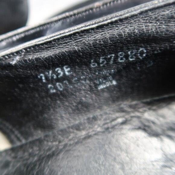 Florsheim Shoes Men 7.5 Loafer Tassel Leather Black Classic Slip On Dress Formal main image 4